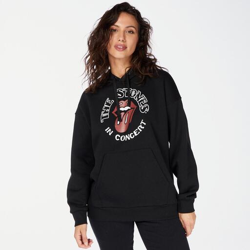 Sudadera Rolling Stones Negro Sudadera Capucha Mujer Sprinter