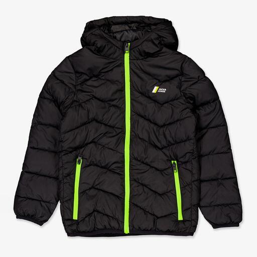 Jack Jones Jjhype Negro Anorak Monta a Ni o Sprinter