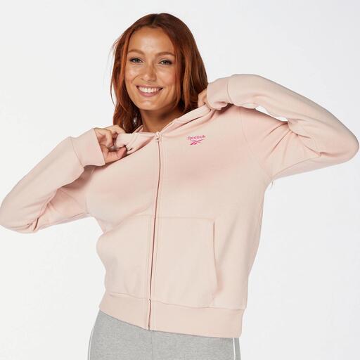 Sudadera reebok shop mujer rosas