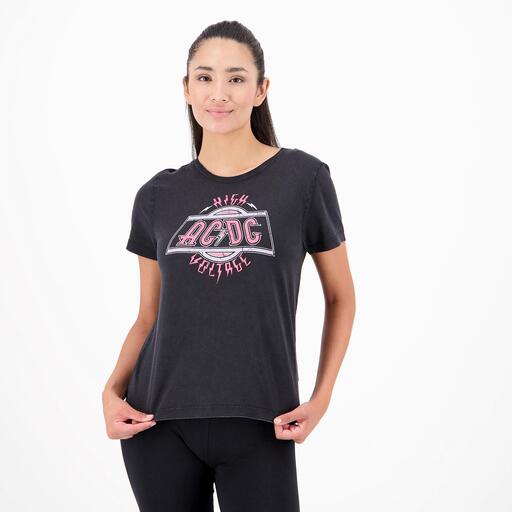 Camiseta ac dc discount mujer