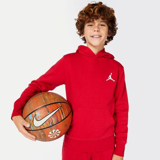 Sudaderas rojas con y sin capucha para niños/as. Nike ES