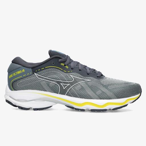 Zapatillas de running hombre mizuno 2024 wave maverick gris y azul