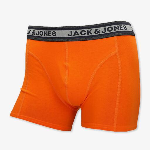 Jack Jones Jacmyle Naranja Calzoncillos Hombre Sprinter