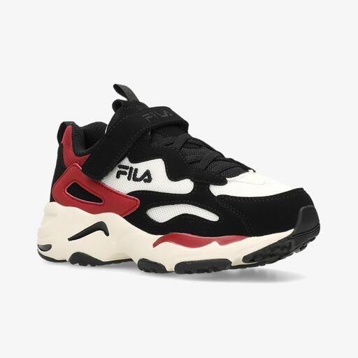 Fila Ray Tracer Strap - Beige - Zapatillas Velcro Niña