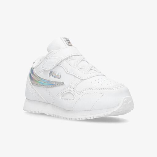 Fila Eurojogger 4 - Blanco - Zapatillas Velcro Ni?�a | Sprinter