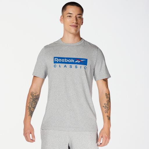 Camiseta Reebok Gris Camiseta Hombre Sprinter