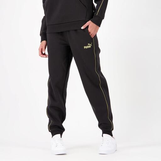 Pants puma negro mujer hot sale