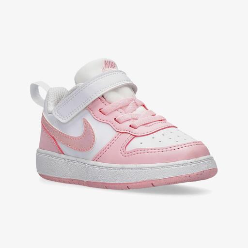 Nike Court Borough Low Recraft Blanco Zapatillas Velcro Ni a