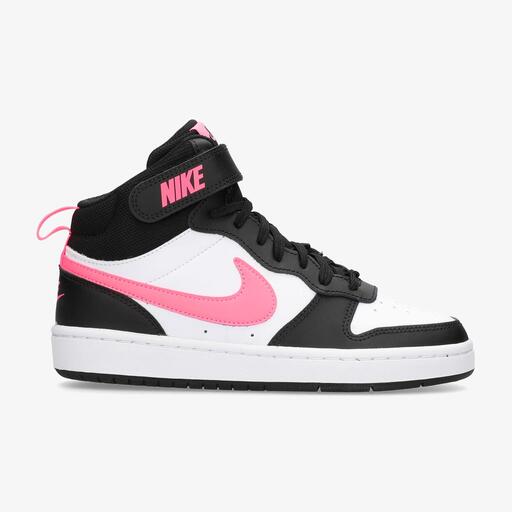 Nike Court Borought Mid 2 Negro Zapatillas Nina Sprinter