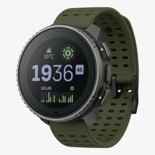 Suunto Vertical Titanium Solar Verde Smartwatch Running