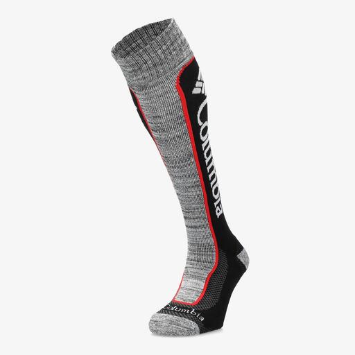 Columbia Thermolite Eco Snow Angel Ski Socks - Over-the-Calf, Medium Weight, 1-Pack, Chalk Color