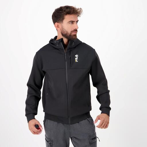 Sudadera Fila Negro Sudadera Cremallera Hombre Sprinter