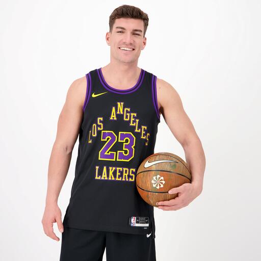 Camiseta LA Lakers Ce - Negro - Camiseta Baloncesto Hombre, Sprinter