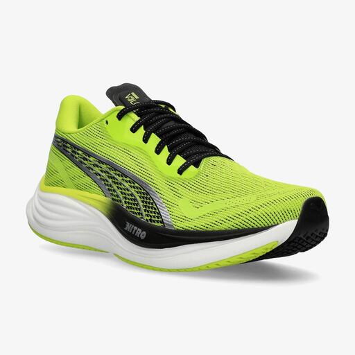 Puma Velocity Nitro 3 - Amarillo - Zapatillas Running Hombre, Sprinter