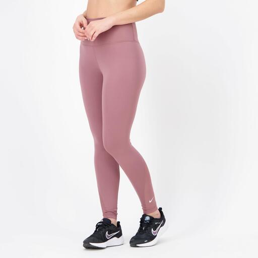 Nike Dri FIT One Malva Mallas Fitness Mujer Sprinter Sprinter