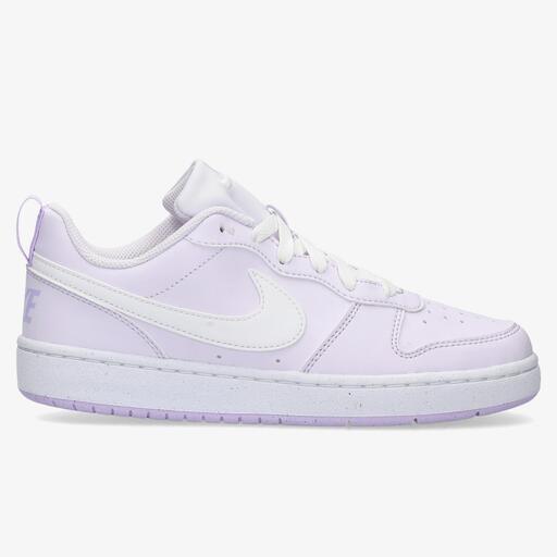 Nike Court Borough Low Recraft Blanco Zapatillas Velcro Niña Sprinter