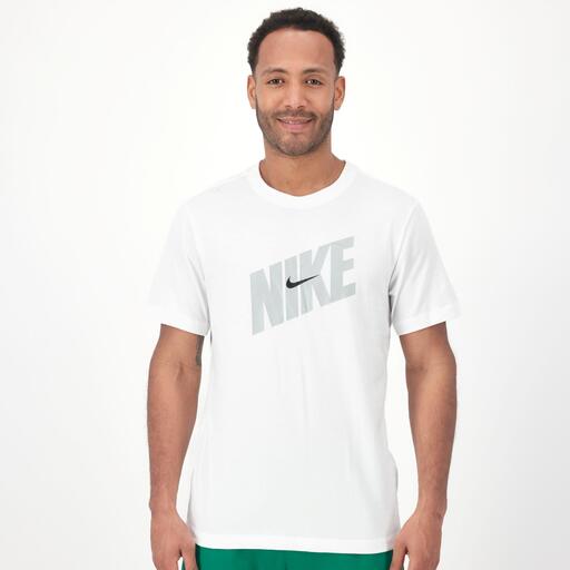 Camiseta nike cheap blanca hombre