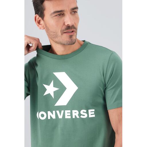 Converse Star Chevron Verde T-shirt Homem Sport Zone