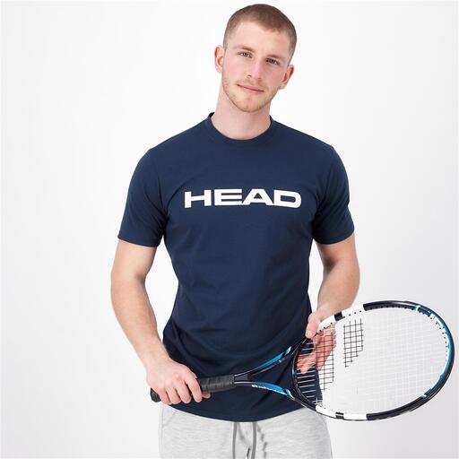 Head Padel Camiseta Básica HEAD CLUB Para Hombre Mezcla Algodón