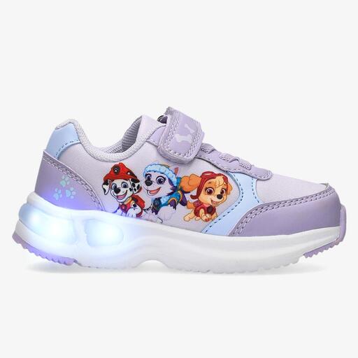 Zapatillas Paw Patrol Malva Zapatillas Luces Ni a Sprinter