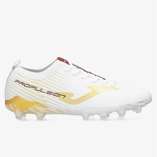 Joma Propulsión FG Branco Chuteiras Pitons Adulto Sport Zone