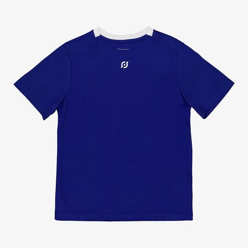 Team Quest Basic - Azul - Camiseta Fútbol Niño