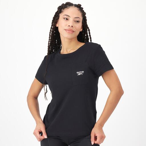 Camisetas reebok deals mujer negro