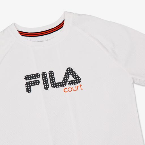 Camiseta discount fila blanca