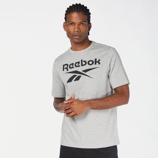Reebok Identity - Cinza - T-shirt Homem