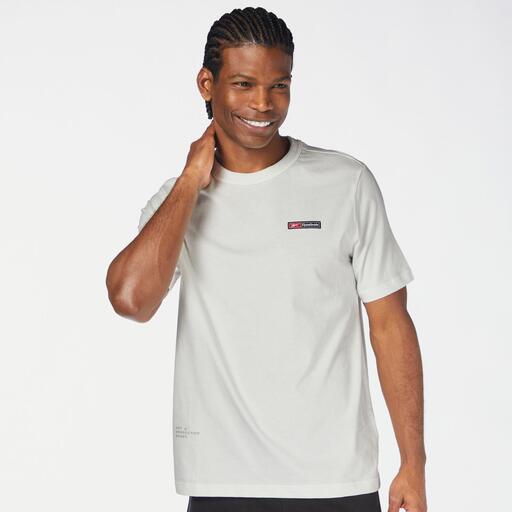 Camisetas reebok shop hombre blanco