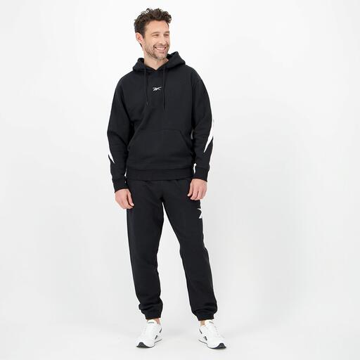 Sweatshirt Reebok - Preto - Sweatshirt Capuz Homem