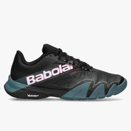 Babolat Jet Premura Zapatos Padel Hombre, Negro/Azul