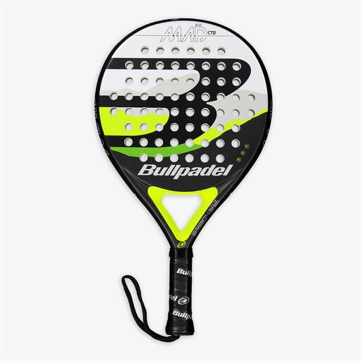 Raquette De Padel Bullpadel Game CTR Gris Foncé – Forme Ronde, Faible équilibre – Pour Le Contrôle Et La Maniabilité