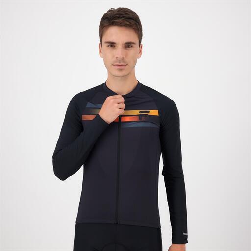 Fila Road Negro Maillot Ciclismo Hombre Sprinter