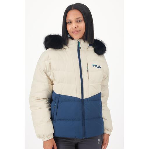 Anorak Fila Branco Casaco Acolchoado Mulher Sport Zone