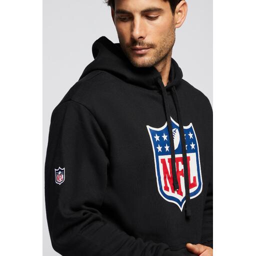 New Era Ne92160fa14 Team Logo Po Hood Tambuc Blk, Sudadera Hombres, Negro (Black), S