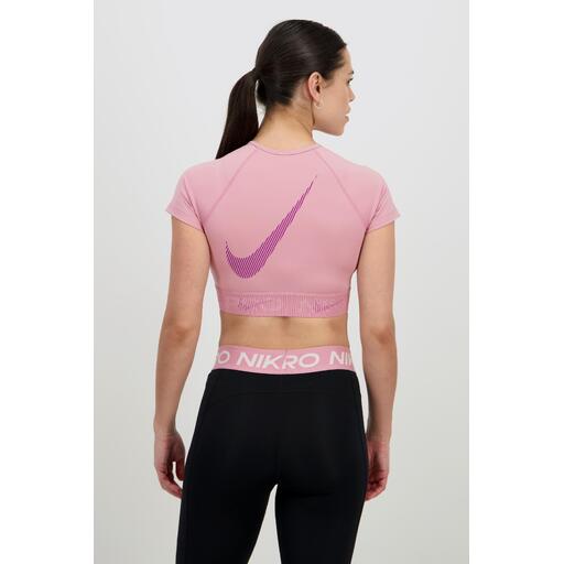 cropped nike rosa