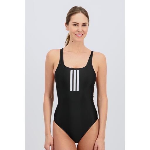 Mallas Deportivas Mallas Natacion Mujer Adidas Adidas 3S Mid Negro