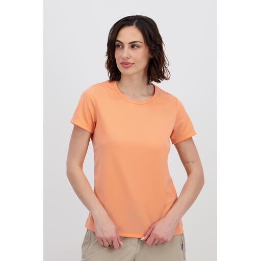 CMP - Camiseta Mujer Elastizada, Rubor-Ciruela-Blanco, XXS
