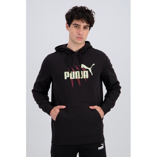 Sudadera Capucha Puma (negro)