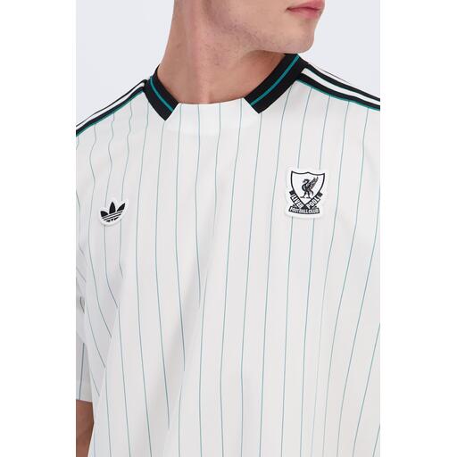 adidas Liverpool FC Terrace Icons Jersey White Sea Green — foto 4
