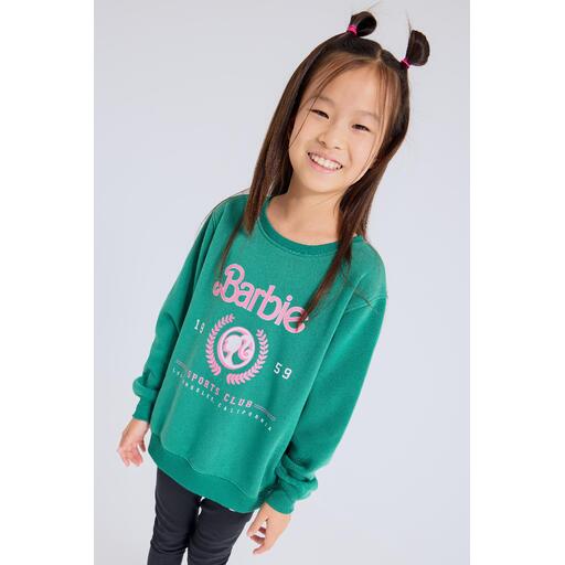 Sudadera Barbie Verde Sudadera Niña Sprinter