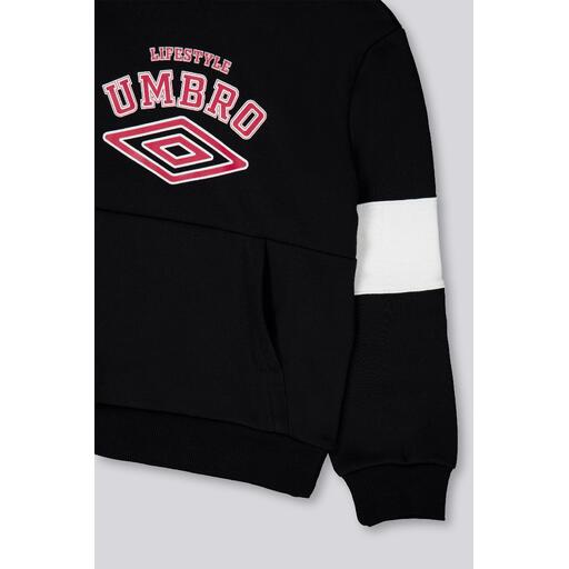 Sudadera Umbro Negro Sudadera Capucha Niño Sprinter