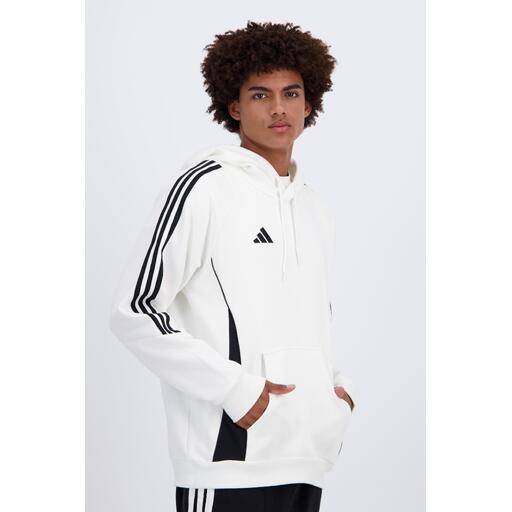 adidas Tiro 24 Sweat Hoodie Medium Grey Heather/White — foto 3