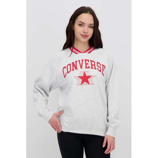 Sudadera Oversize Converse (gris)