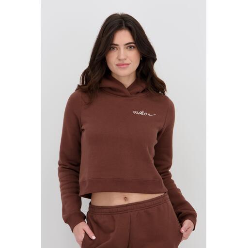 Sudadera Crop Nike (marron)