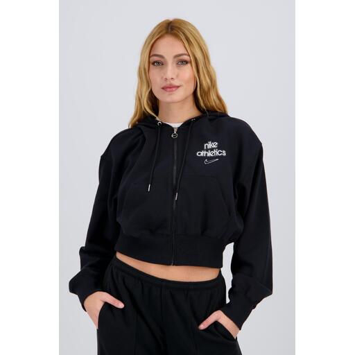 Sudadera Crop Nike (negro)