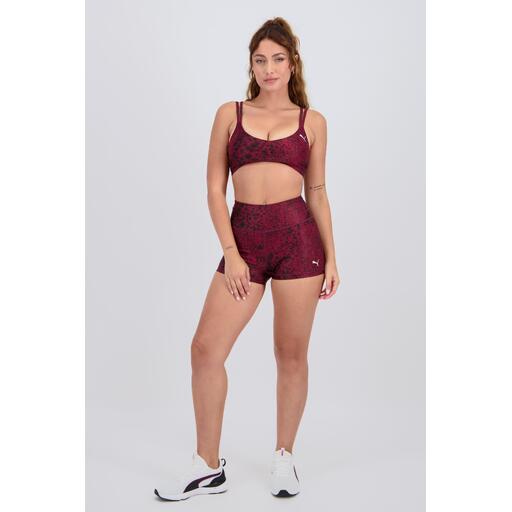 PUMA Tops de Training de Mujer W Tropical Speed Bra - Low Rojo — foto 2