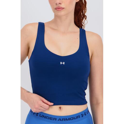 Under Armour Camiseta de mujer Motion Tank Azul marino — foto 4