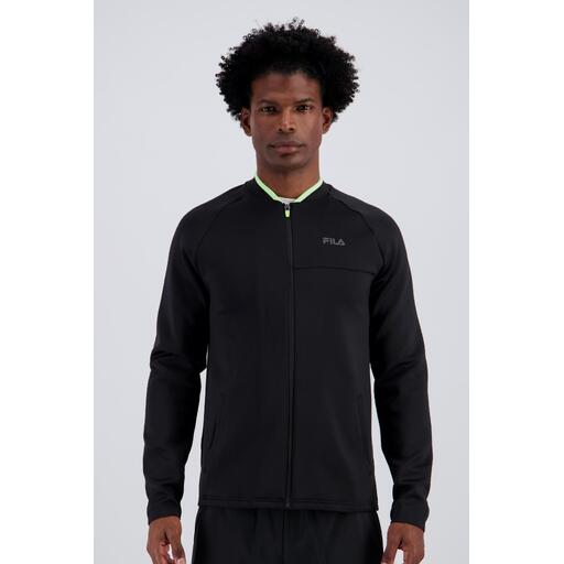 Sudadera Cremallera Fila (negro)